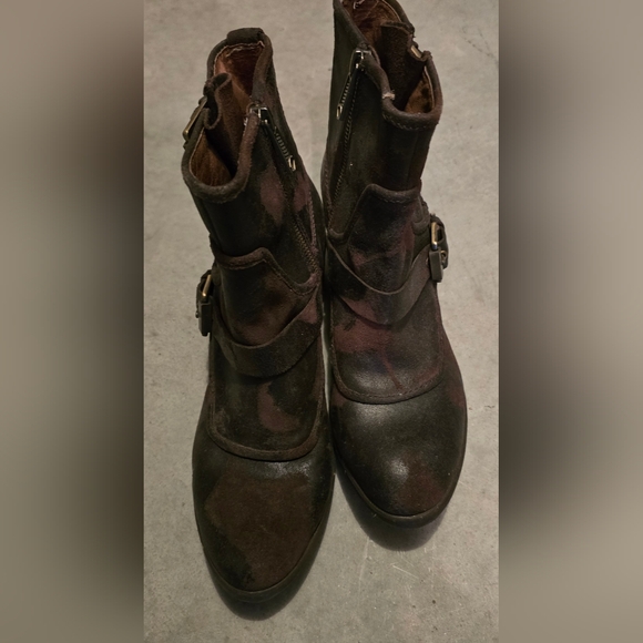 NEW DONALD PLINER Delta Leather Moto boots - Picture 2 of 8